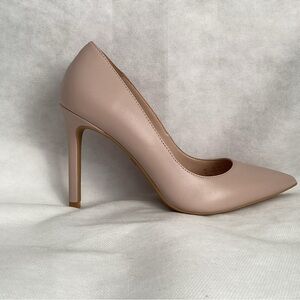 NEW Stuart Weitzman Blush Nude Classic Leather Pump, Size 6.5